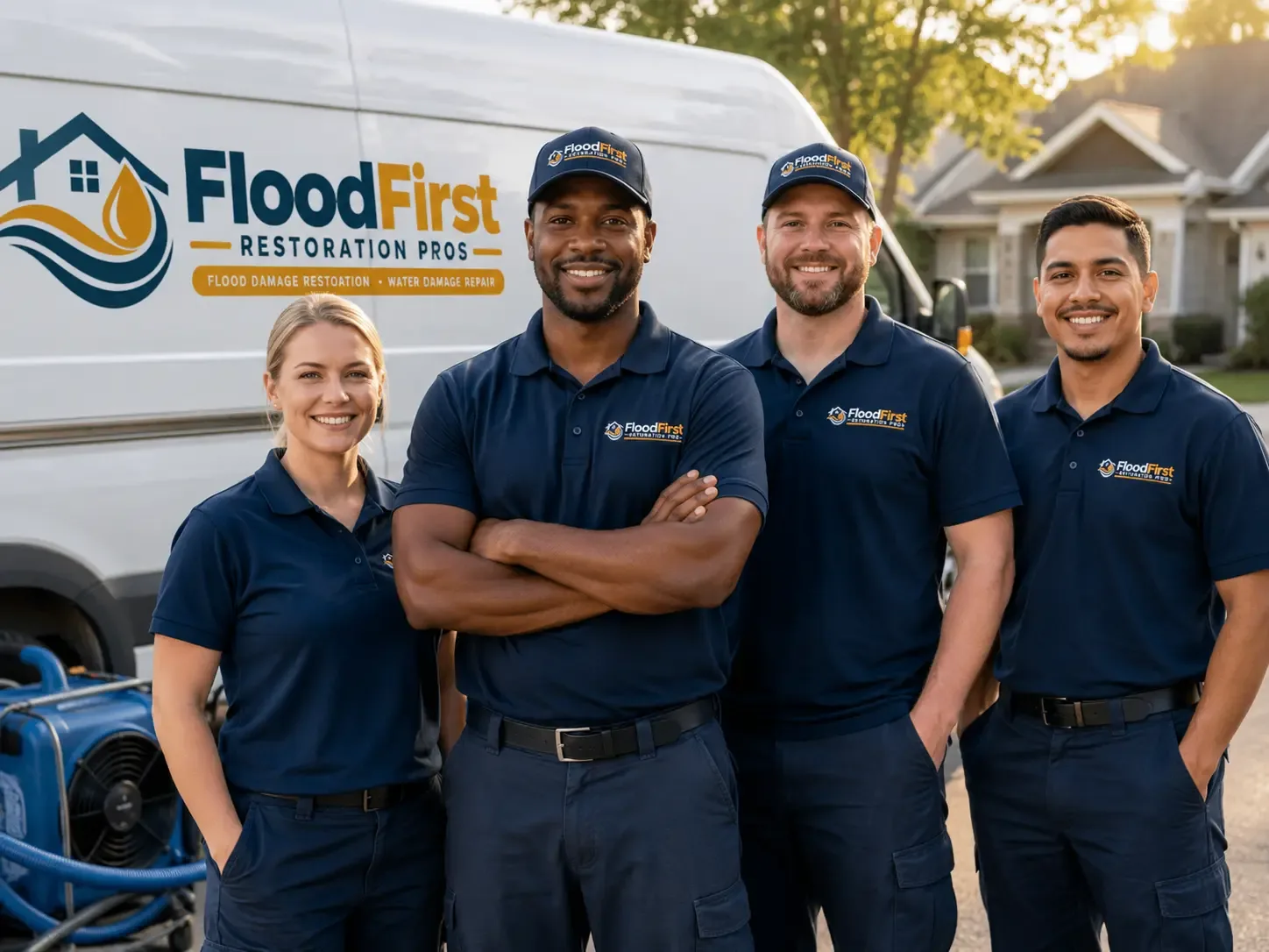 Flood Damage Restoration company in Grissom Arb, IN